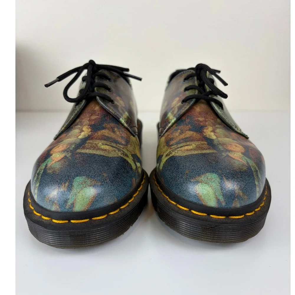 Dr Martens 1461 Hogarth Renaissance Art Oxford Shoes M9 W10 14583102 Box